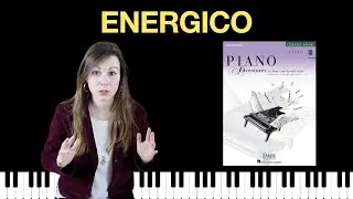 Energico (Piano Adventures Level 3B Lesson Book)