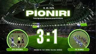 OFK Crvenka - FK FK T6 Nika 3:1(2:1) / 14.09.2025. / 3. KOLO TLPB