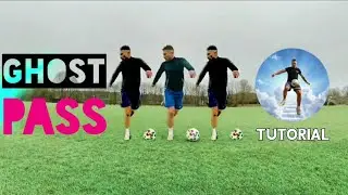 Learn this disguise GHOST PASS 👻⚽️🔥Skill Tutorial💥#footballtutorial #footballskills #learnsoccer