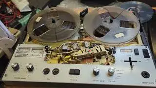 Enter Sandman på 50 år gammel Tandberg Reel-to-Reel! 🎸 Vintage lydkvalitet etter full reparasjon!