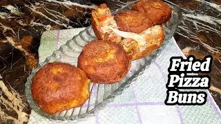Fried pizza buns recipe | make and freeze |Ramadan special recipe fried buns recipe by Sam's kitchen