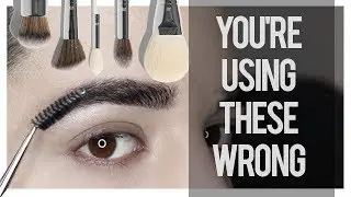 YOU'RE USING YOUR MAKEUP BRUSHES WRONG!!
