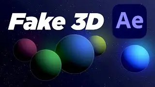 Motion Graphics #01 | 3D Orbit Animation in After Effects | Space Scene in After Effects