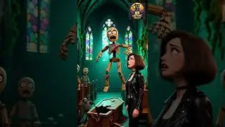 😱 Puppet Funeral Home  Deadly Puppets Come Alive  Adult Horror Cartoon #youtuber #youtube