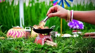 Chicken kosha + Butter Paratha | Chicken Kosha Recipe | Mini Dreamland