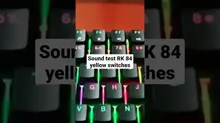 Experience the Satisfying Sound of the RK84 Keyboard