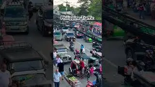 Philippine Highway Traffic #philippines #travel #4k #asmr