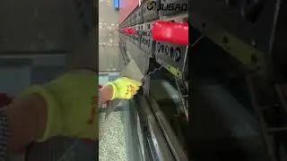 Wall Panels making by JUGAO CNC hydraulic press brakes