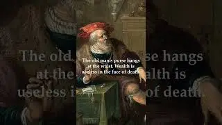 The Haunting Masterpiece That Reveals the True Cost of Greed  #Greed #Mortality