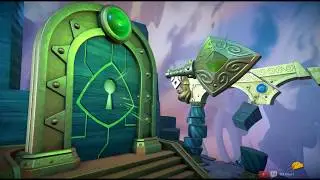 Trial of Balance (Green Key) and Green Guardian Gnome - Plants vs. Zombies Garden Warfare 2