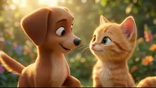 Puppy & Kitten (Tiny paws, big friendship)