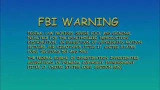 FBI Warning Logo (1997-2009) (Gree City and Playhouse Television Entertainment Version)