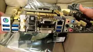 ASUS Z87-PRO MOTHERBOARD - Standard Unboxing & review