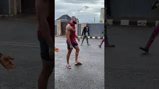 Our GORRILLA man in action&hellip; the walking of the chimp