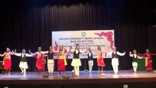 Nepali Jadio Axomiya Moi Assamese Dance Performance Choreographed by Maram-Maina