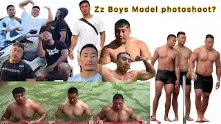Zz Boys Summer Holiday - Wrestling in Swimming Pool~Fastest swimmer~Hold breath challenge etc