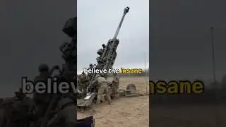 American 155mm artillery VS russian 203mm artillery cost per round #shorts