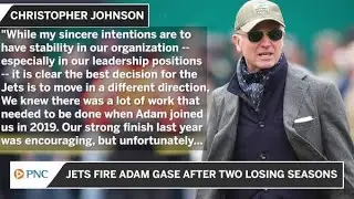 Jets Fire Adam Gase After Two Losing Seasons