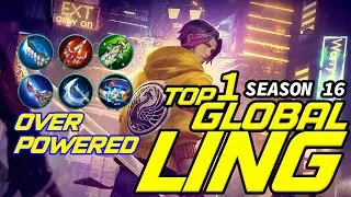 Perfect Skill ~ TOP 1 GLOBAL LING season 16 - Mobile Legends