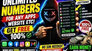 Get Unlimited FREE Virtual Numbers for Any App & Website!