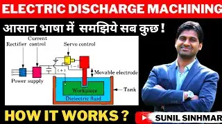 Part 5 GATE questions I EDM: Electric Discharge Machining (Basic Terms And Working) Sunil Sinhmar