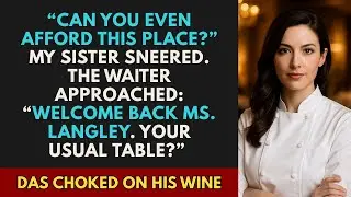 At Dinner They Called Me A Poor Girl &ndash; Then The Waiter Said &ldquo;Welcome Back, Owner&rdquo;