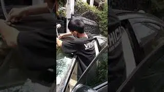 Hati hati List Karet Kaca Depan Mobil Mercy E200 W211, ketika kacanya diganti