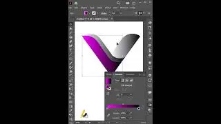 LETTER V LOGO DESIGN IN ILLUSTRATOR #amin_creative_design_and_solution #best_graphic_design