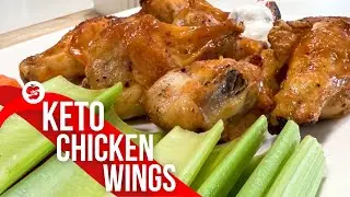 Crispy Keto Chicken Wings 🍗 | Easy Low-Carb Snack & Meal | Diets Meal Plan