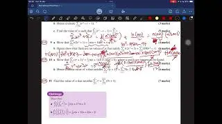 Series [a-level further maths] edexcel core pure 1 ch3 mixed exercise