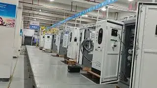Automated production line for DC charging piles