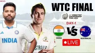 🔴 Live: INDIA vs AUSTRALIA WTC FINAL Match | IND Vs AUS Live | World Test Championship  Final 2023