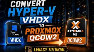 Convert Hyper-v VHDX to Proxmox QCOW2