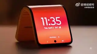 Motorola Unveils an AI Adaptive Display Device at Lenovo Tech World 2023 #motorola #lenovo