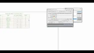 рисуем табличку из Excel файла на чертеже Tekla® Structures 3