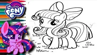 Cute little Twilight Sparkle | |My little pony cartoon |#episode379 |  Colouring crafts 🌈 ✨