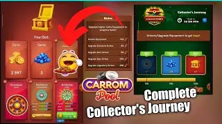 How To Collect Collector'sJourney || New Event in Carrom pool (Tech JR Gaming