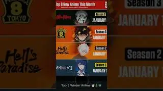 Upcoming anime updates #anime #jjk #hellparadise #otaku #fireforce