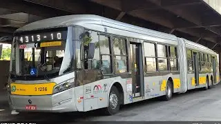 VENTOINHA AGRESSIVA! 🤯 &bull; Caio Millennium BRT MB O500UDA Bluetec 5 Voith DIWA - #enginesound 