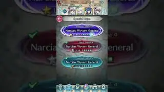 Fire Emblem Heroes Narcian GHB Infernal Unmerged Special Spiral Lilina and 3 Lv1 infantry dancers