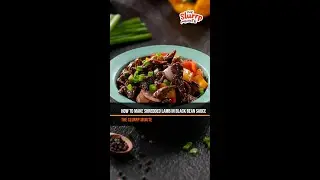 How To Make Shredded Lamb In Black Bean Sauce | The Slurrp Minute