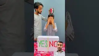 YES OR NO CHALLENGE😂#comedy #funny #shorts
