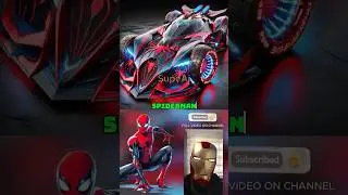 🔥🦇 Superheroes But 🦇🏎️😱Bat Mobile 2 🔥Part1(Marvel & DC) #avengersbut #shorts #batmobile