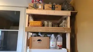 Canning Jar Shelving