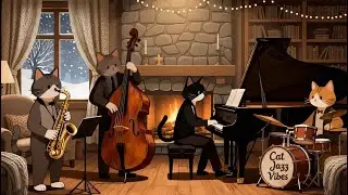 Cozy Jazz Cats – Late Night Smooth Jazz for Focus