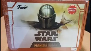 Star Wars The Mandalorian Game Stop Exclusive Collector Box Unboxing