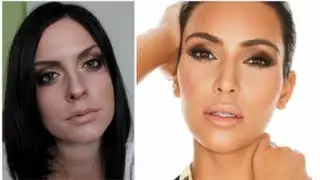 Kim Kardashian Makeup Tutorial (Gold Smokey Eye) Kardashian Beauty