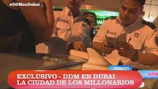 Noe Antonelli hac&iacute;a una nota en Dubai y casi es detenida por la polic&iacute;a