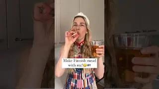 Famous Finnish spring drink (how to✅) #finland