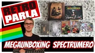 UNBOXING: Copias f&iacute;sicas RETROPARLA  EdD - TOM MARTIN - SEQUIENTIA SOFT & DOTZ GAMES - ZX SPECTRUM